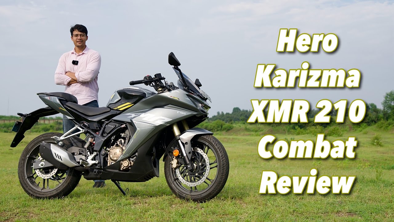 2025 Hero Karizma XMR 210 Combat Edition Review | Big Tech & Feature Upgrades!