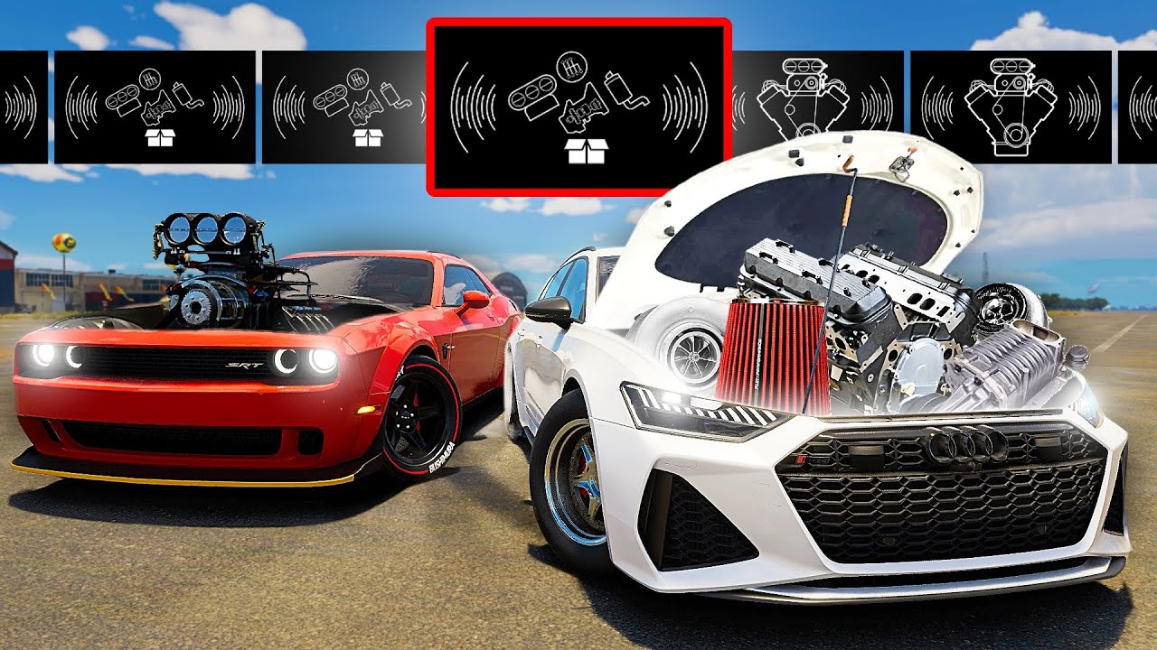 Все замены двигателей на фестивале Crew Motorfest...