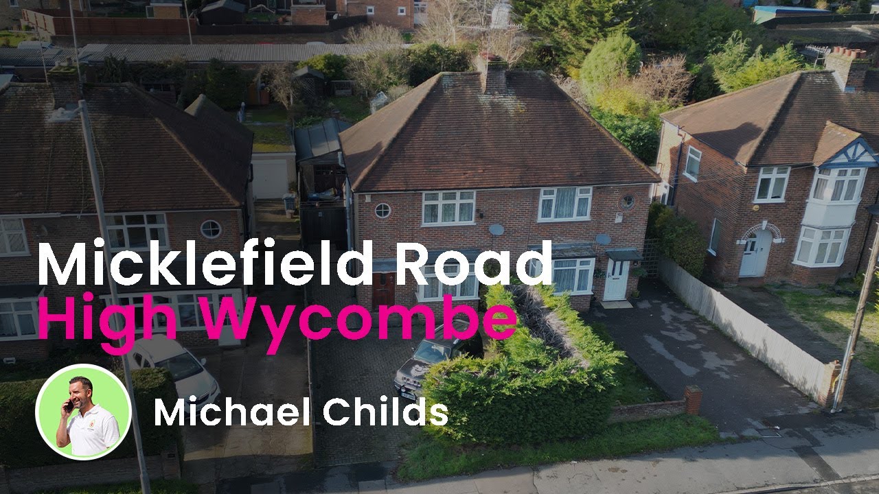 For Sale | Refurb Project | Semi Detached | Micklefield Road | High Wycombe