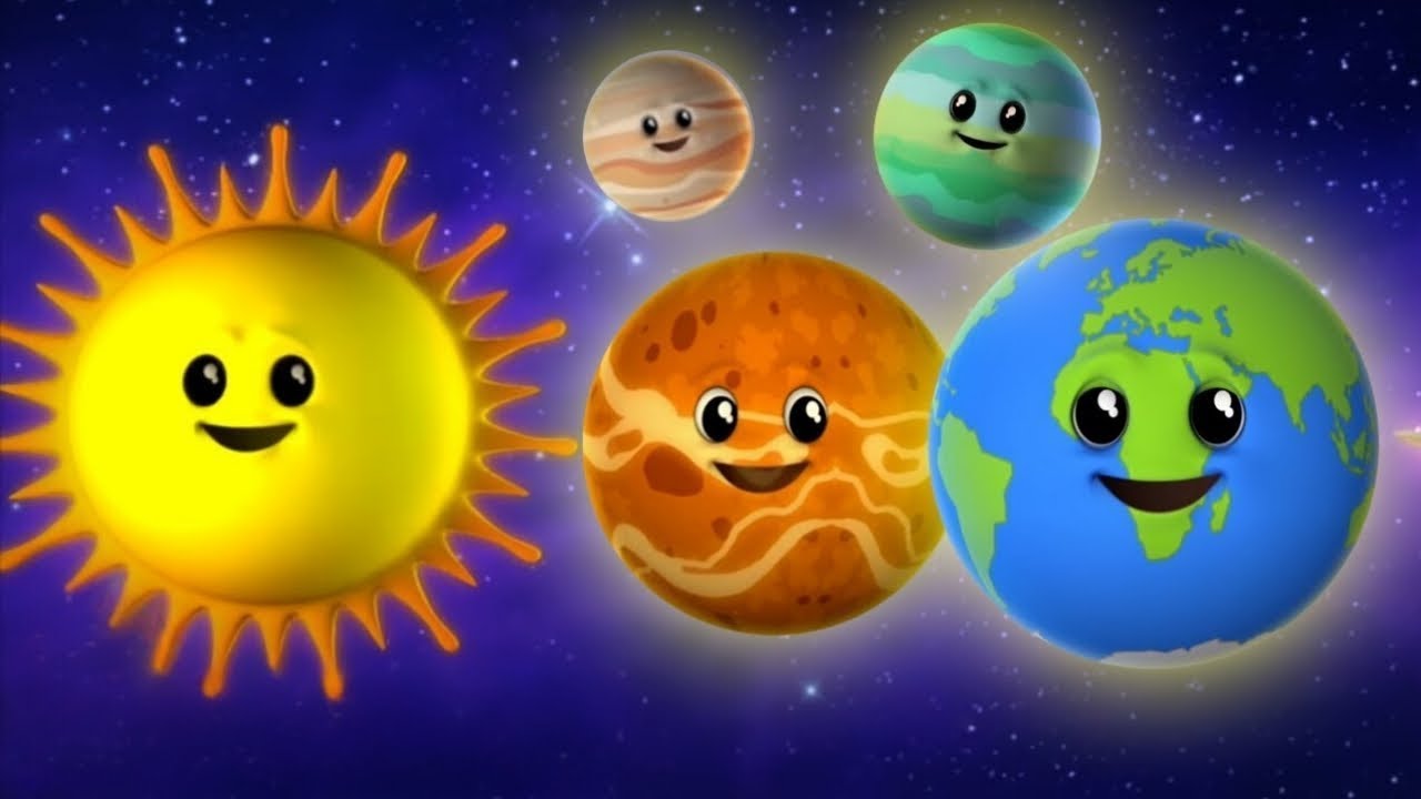 🌍 Planetenlied für Kinder | Sonne, Erde, Mars & Saturn entdecken 🪐 Kinderlieder zum Mitsingen