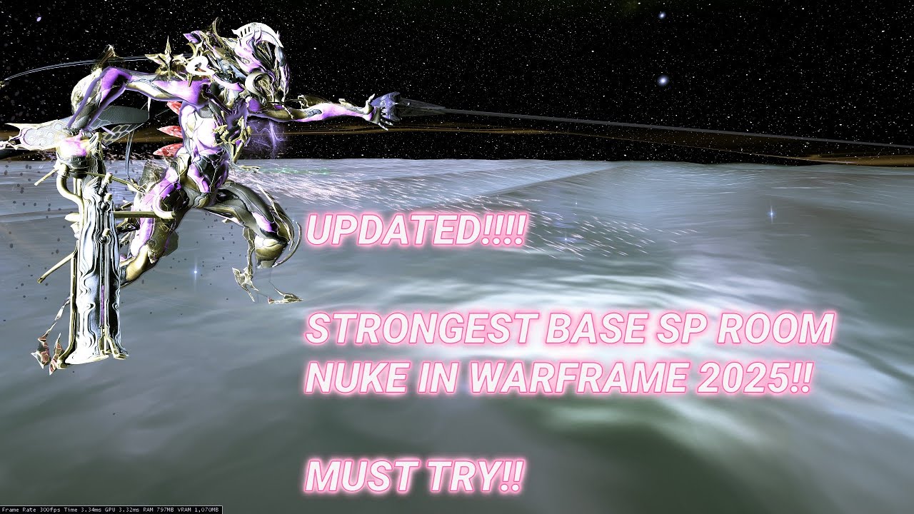 Warframe Vallis Undermind: UPDATED META Gara Build Best SP Room Clear in the Game!!!