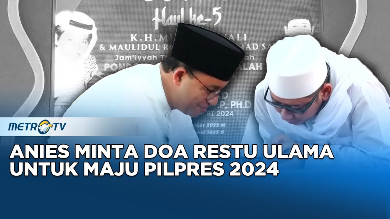 Berita Pemilu - Bacapres Anies Silaturahmi ke Ponpes Alkhafi di Kebumen
