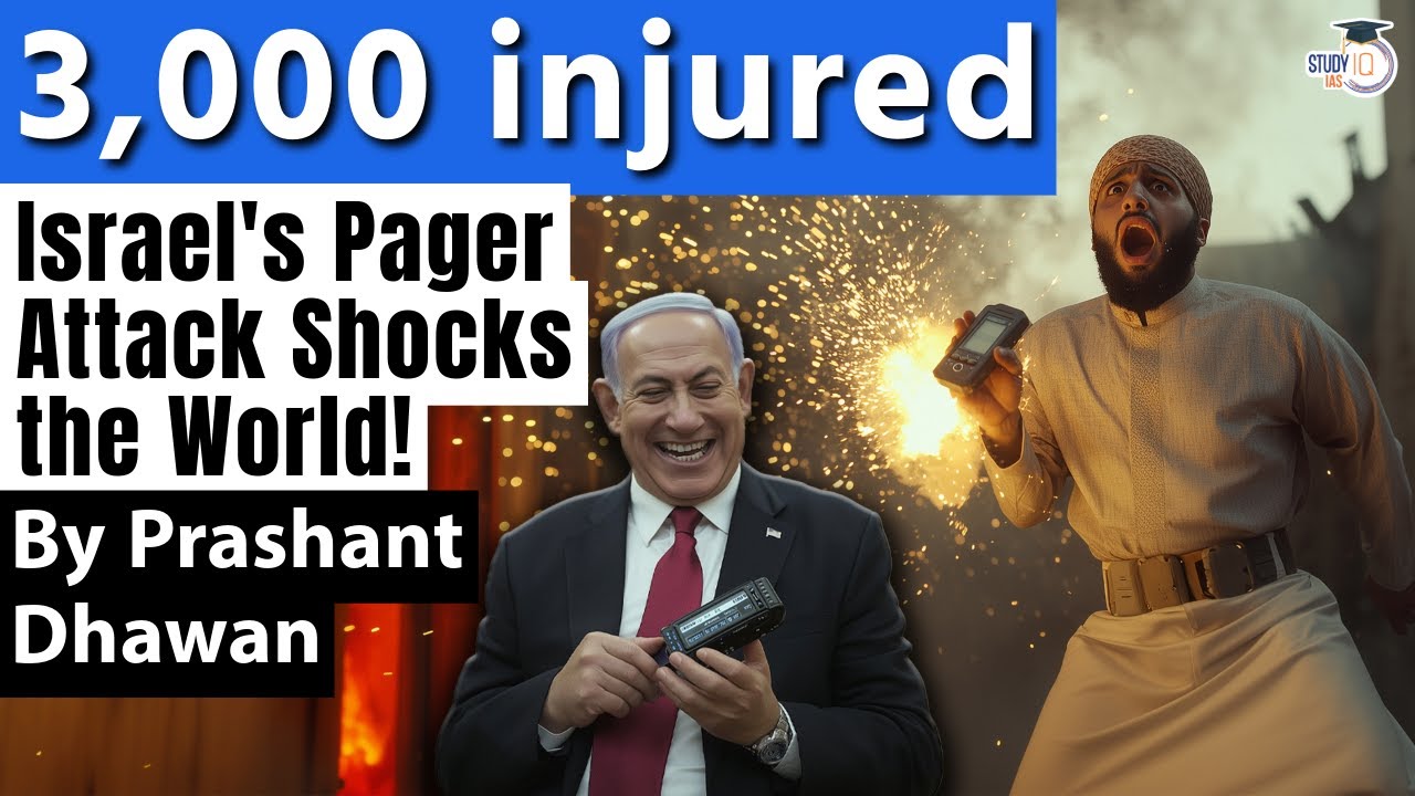 Israel's Pager Attack Shocks the World | 3,000+ Injured in an insane attack | By Prashant Dhawan