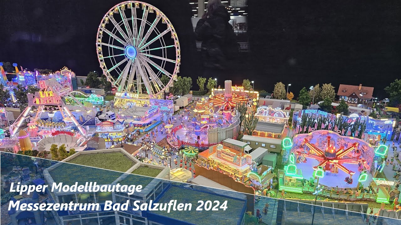 Lipper Modellbautage 2024 - Messezentrum Bad Salzuflen - Kirmes - Trucks - Schiffe uvm.