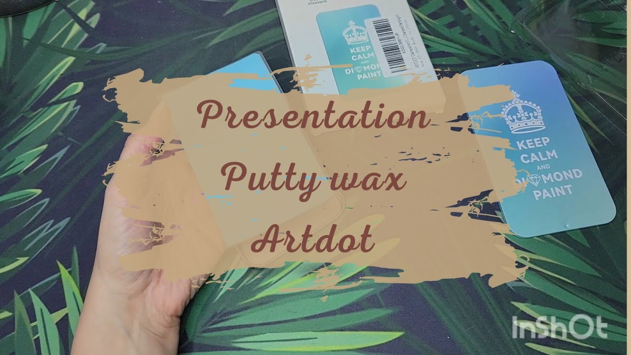 Présentation de la putty wax de chez Artdot