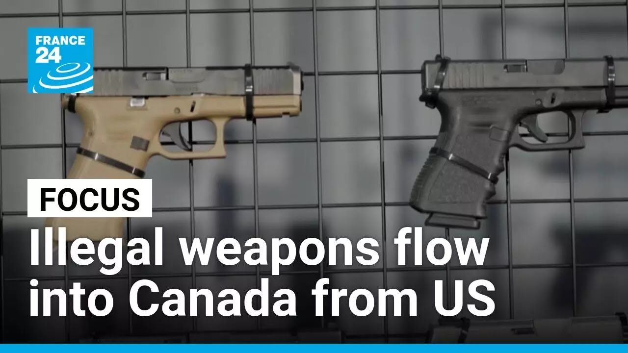 Gun violence soars in Canada as illegal weapons from the US flow in &bull; FRANCE 24 English