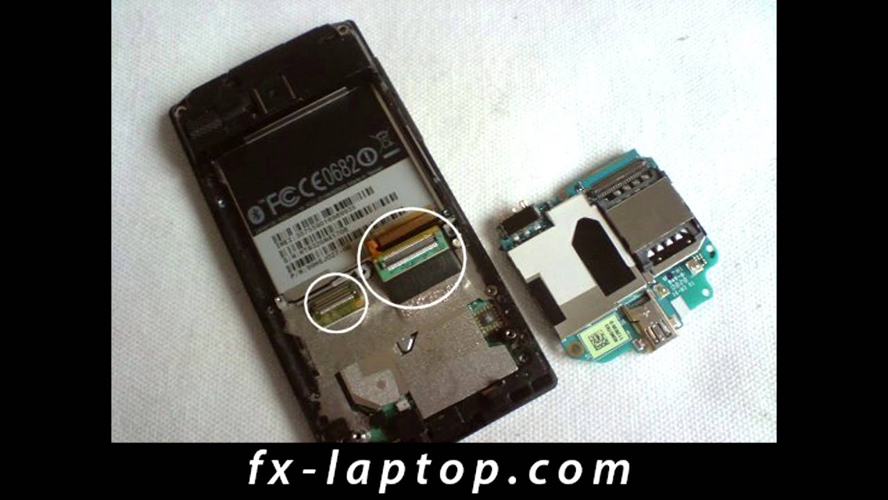 Disassembly HTC Touch Diamond - Battery Glass Screen Replacement