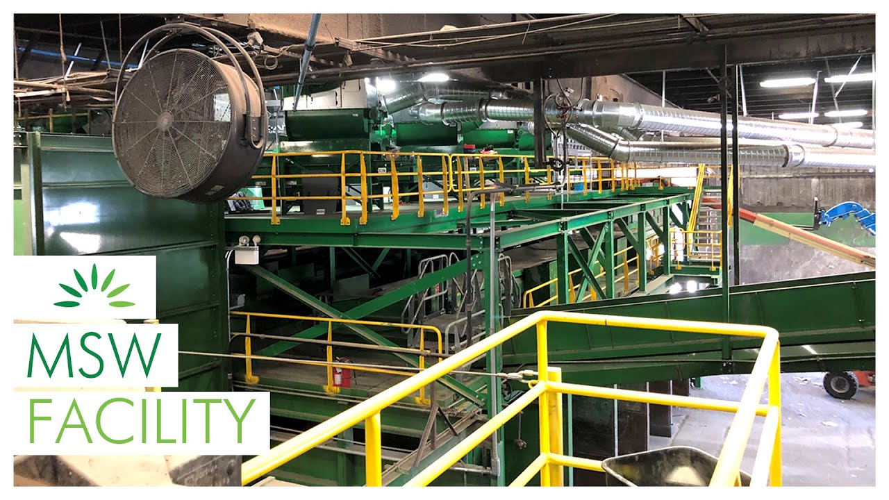 GreenWaste Recovery, Inc. Virtual MRF Tour- Municipal Solid Waste (MSW)