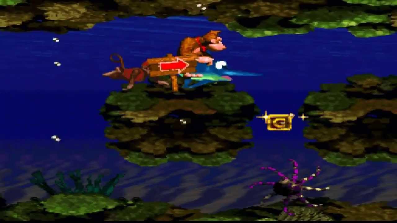 Donkey Kong Country Coral Capers Playthrough