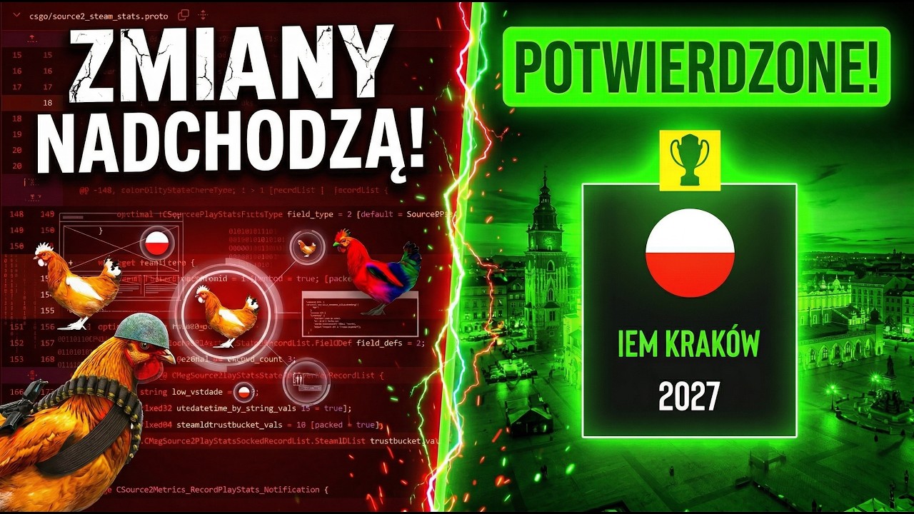 OGROMNE ZMIANY W PLIKACH GRY! - VAC, TRUSTFACTOR i NOWOWŚCI + IEM KRAK&Oacute;W 2027