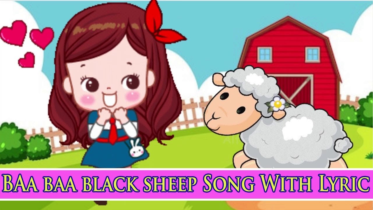 Baa Baa Black Sheep |with Lyrics| Popular Nursery School Rhymes | Alfie Wilfie Kids | Nursery Rhymes