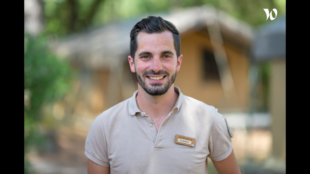 Découvrez Huttopia avec Flavien, Chef de camp