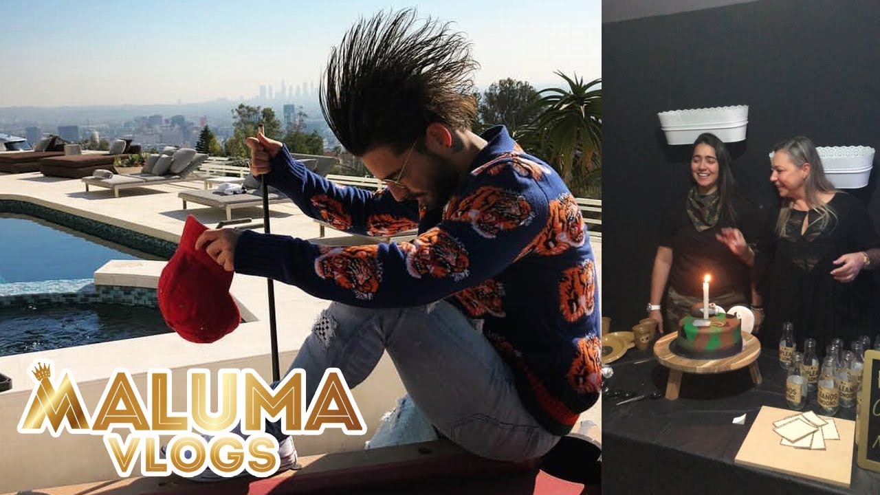 Maluma pasándola bien en Los Angeles / Cumpleaños de Manuela | MalumaVlogs
