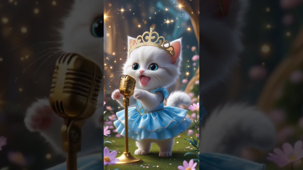 Subhanuallah walhamdulillah | cute cat | cat nat | cat video #bestnaat #cutebilii