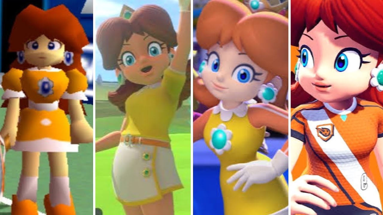 Evolution of Daisy's Voice in Super Mario Games (2000 - 2022)