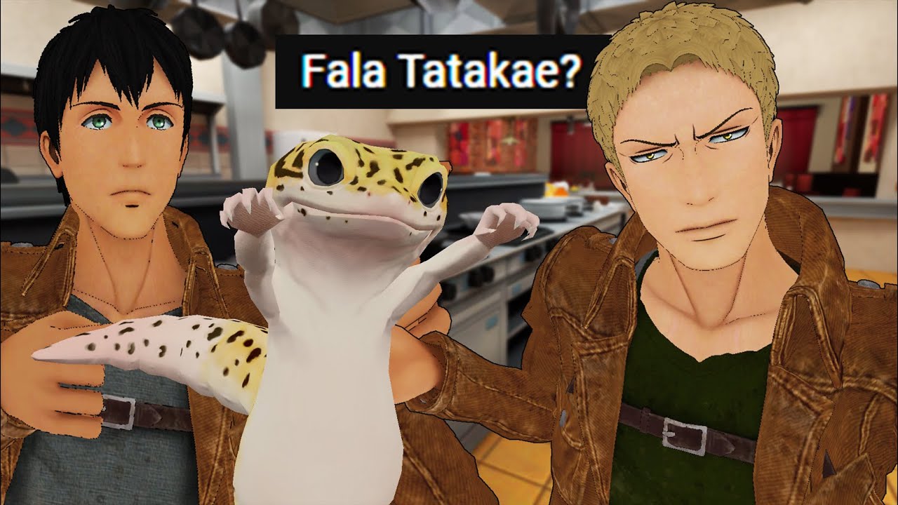 REINER PREPARA UM LINDO CALANGO E RESPONDE PERGUNTAS! (AOT VR)