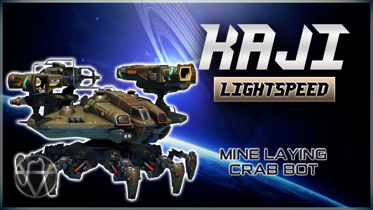 Lightspeed! Crab Robot KAJI Lays Mines & Goes ULTRA FAST – Gameplay | War Robots