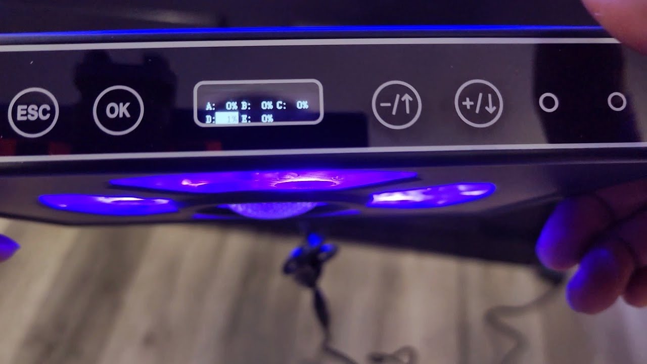 Amazon Hipargera G6 A100 Aquaspace Reef light....