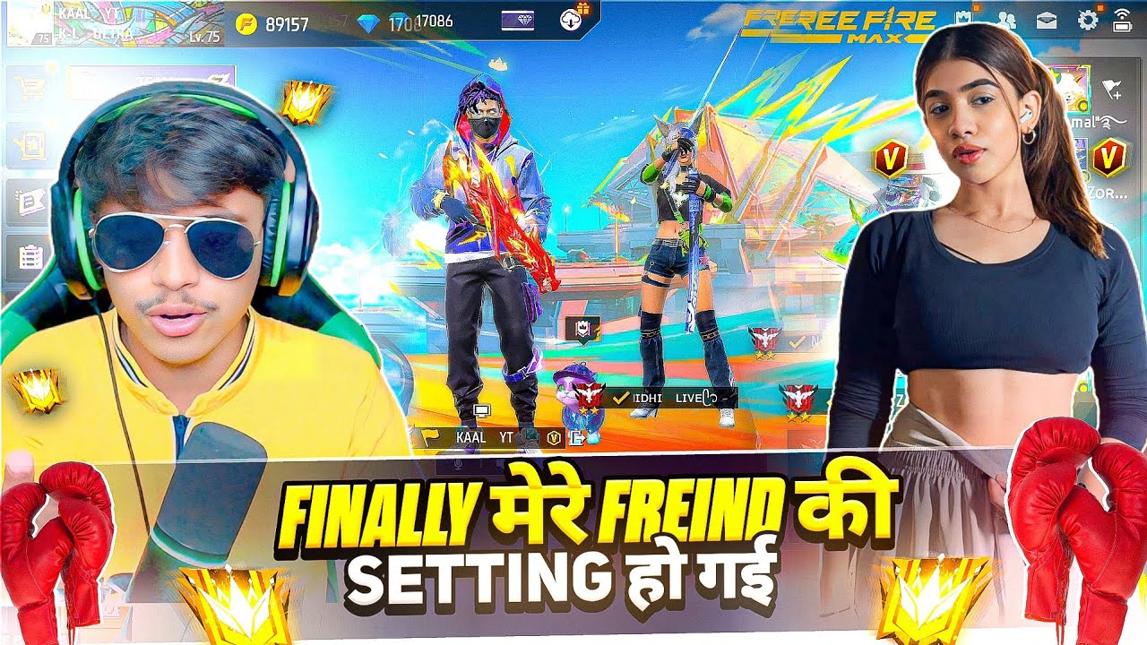 FLIRTING RANDOM CUTE GIRL FROM RAISTAR V BADGE ACCOUNT😱 Kaal Yt