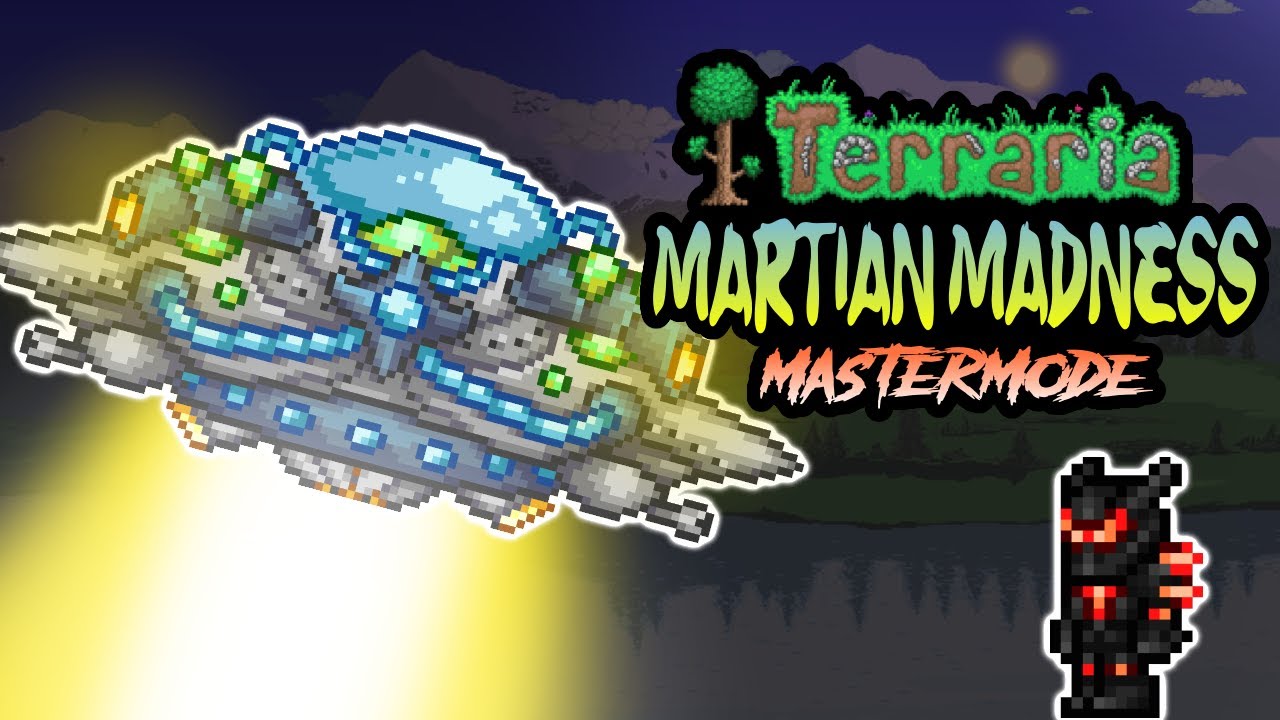 HOW TO DEFEAT THE MARTIAN MADNESS (MASTERMODE-HARDMODE) POST-PLANTERA/GOLEM