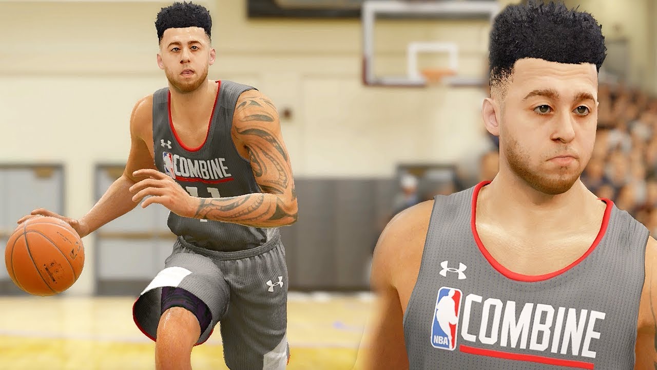 NBA LIVE 18 Career Mode - Draft Combine + NBA Draft!!!