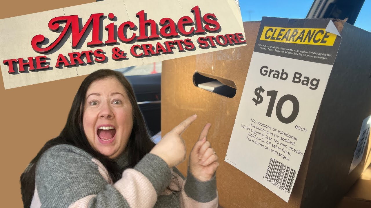 NEW Michaels Grab Bags - What's Inside??