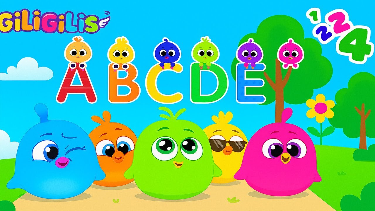 Learn ABC, Phonics, Shapes, Numbers, Colors With Little Giligilis |Best Learning Videos For Toddlers