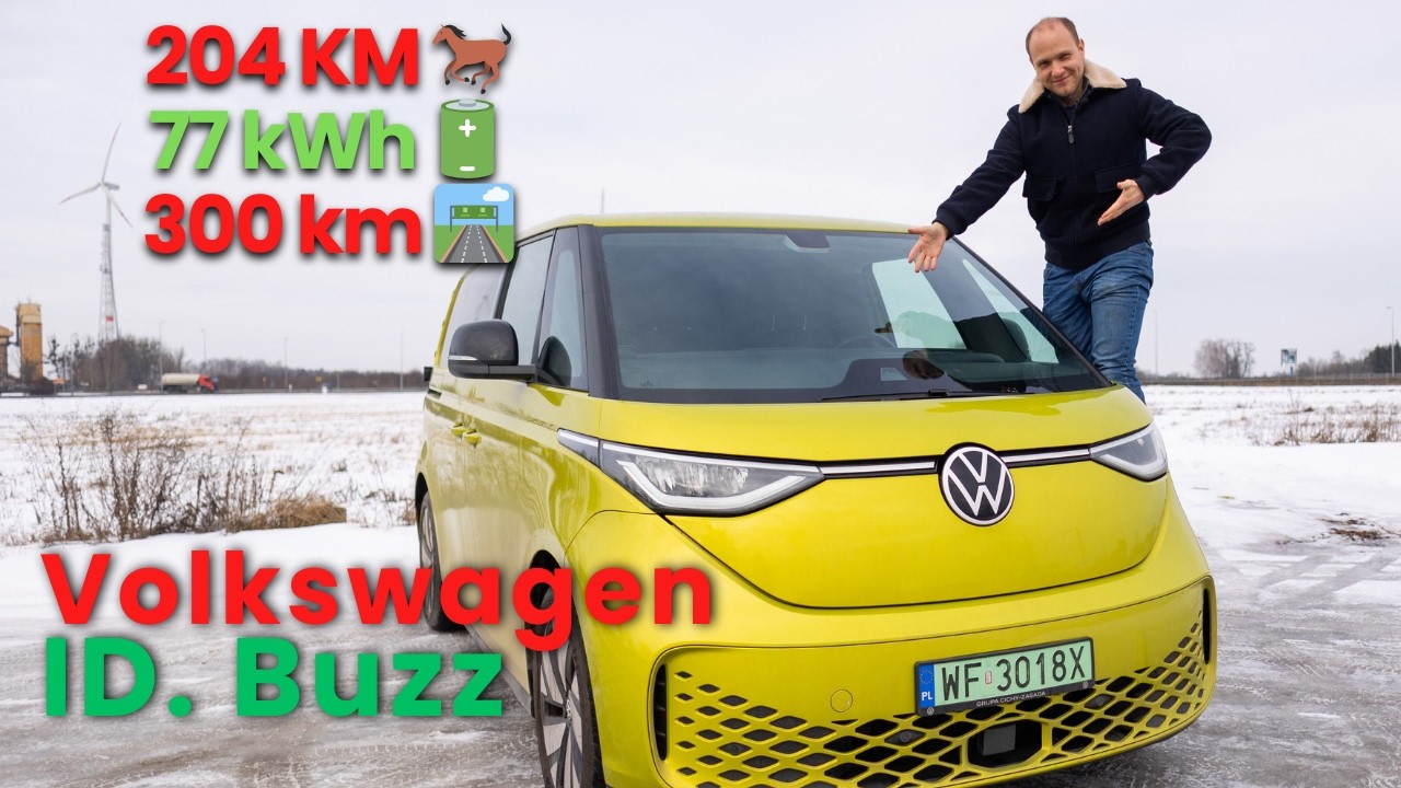 VW ID.Buzz Cargo - elektryczny dostawczak MIAŻDŻY - test, zużycie energii