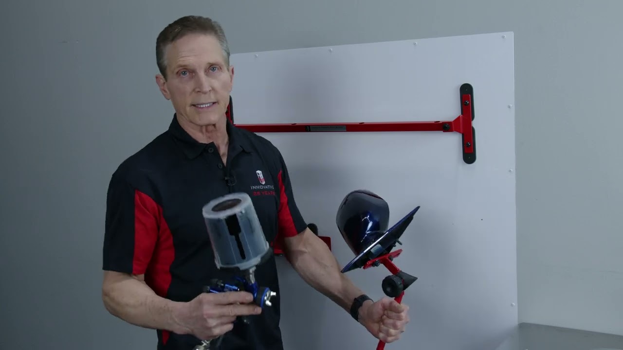 Innovative Tools Magnetic Paint Center - simplifies painting small to medium-sized car parts
