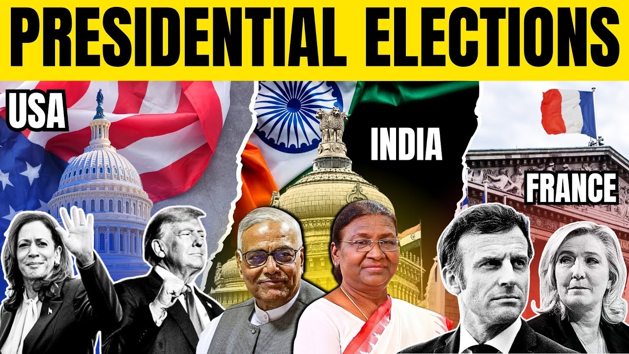 INDIA vs USA vs France: Presidential Elections EXPLAINED! | Must-Know Concepts for UPSC Polity