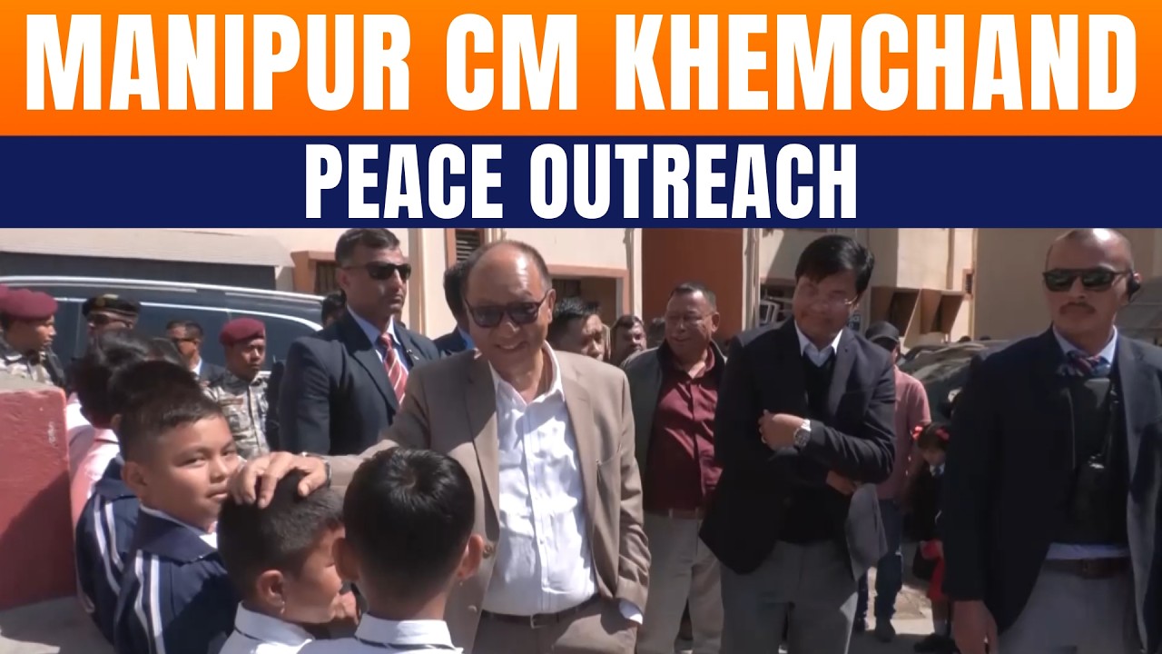 Manipur CM Yumnam Khemchand Meets Displaced People, Promises Relief And Peace | News9