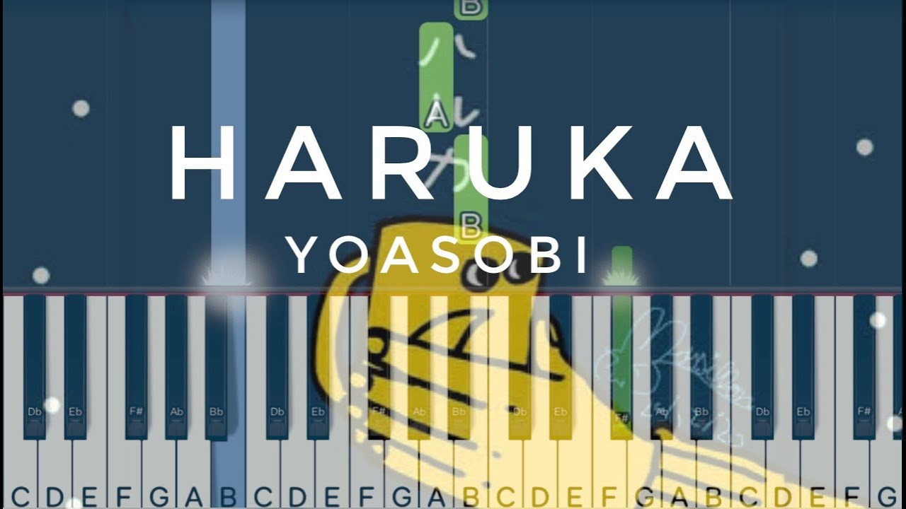 YOASOBI - Haruka (ハルカ) | EASY Piano Tutorial