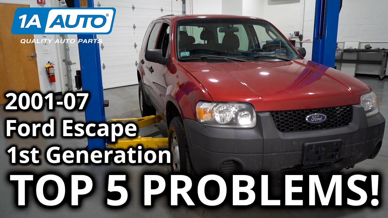 5 главных проблем внедорожника Ford Escape 1-го поколения 2001-07