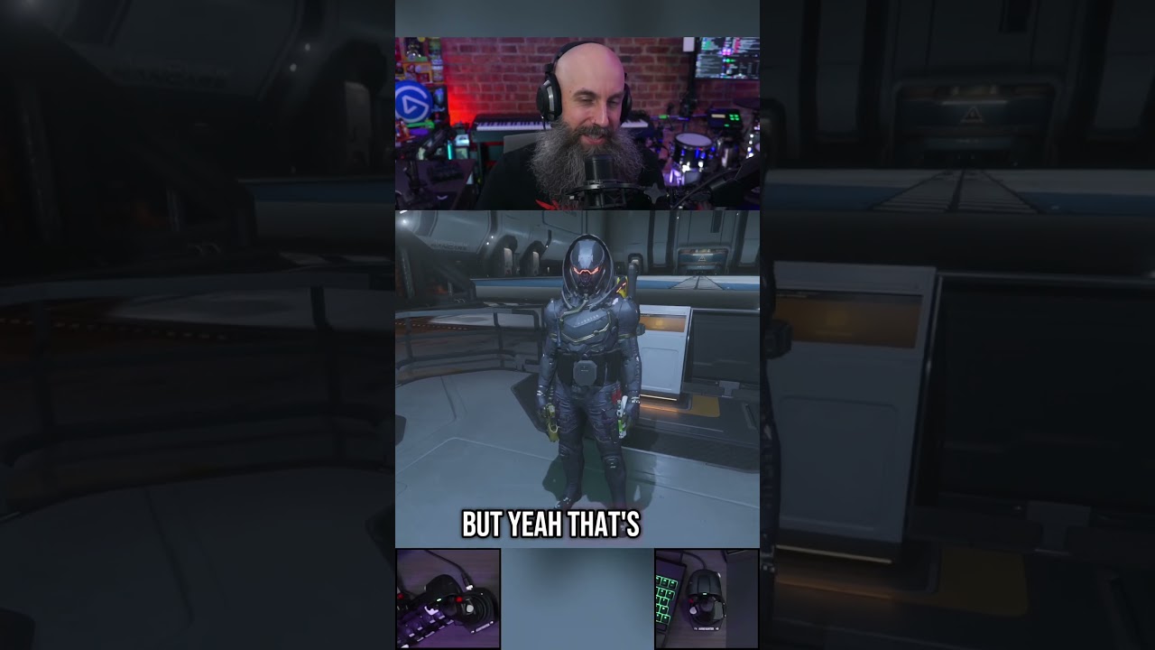 В Star Citizen вы можете украсть броню у NPC (или игроков!)￼ #starcitizen #gaming #streamer