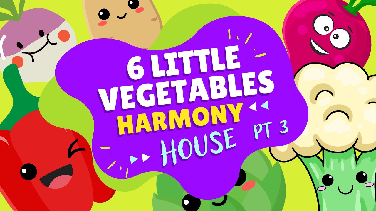 6 Little Vegetables - Baby and Toddler Learning 3