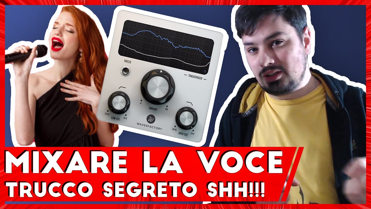 TRACKSPACER per Mixare la VOCE + Alternativa GRATIS per Studio One! [Tutorial ITA]