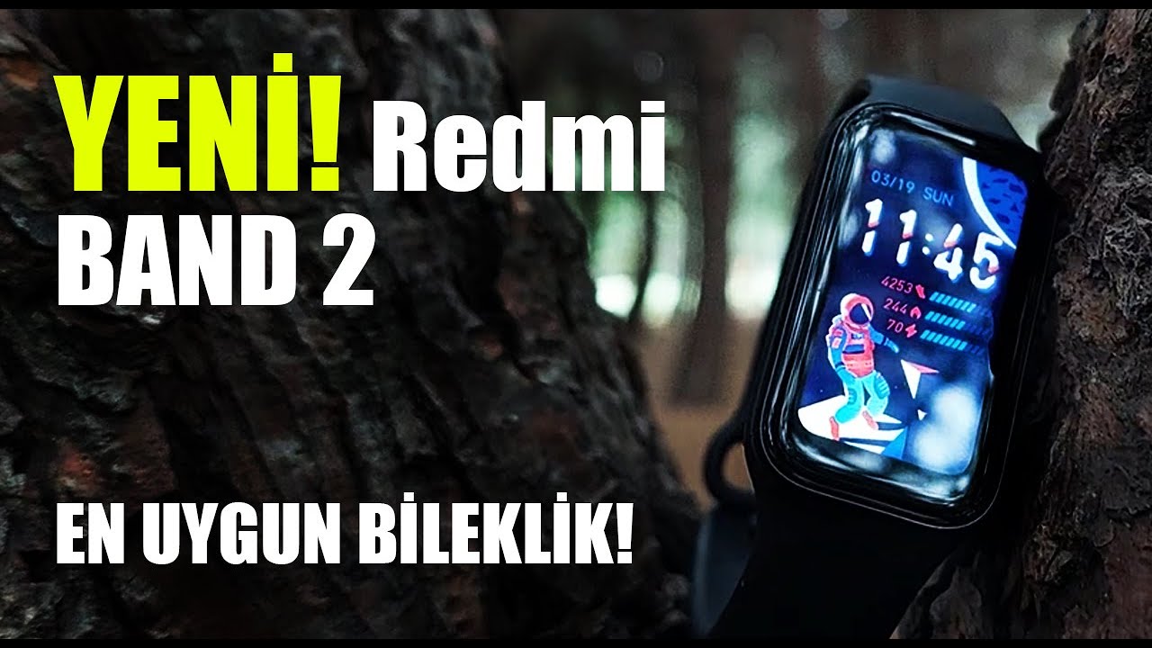 549TL! EN UCUZ BİLEKLİK! Xiaomi Redmi Smart Band 2 İnceleme