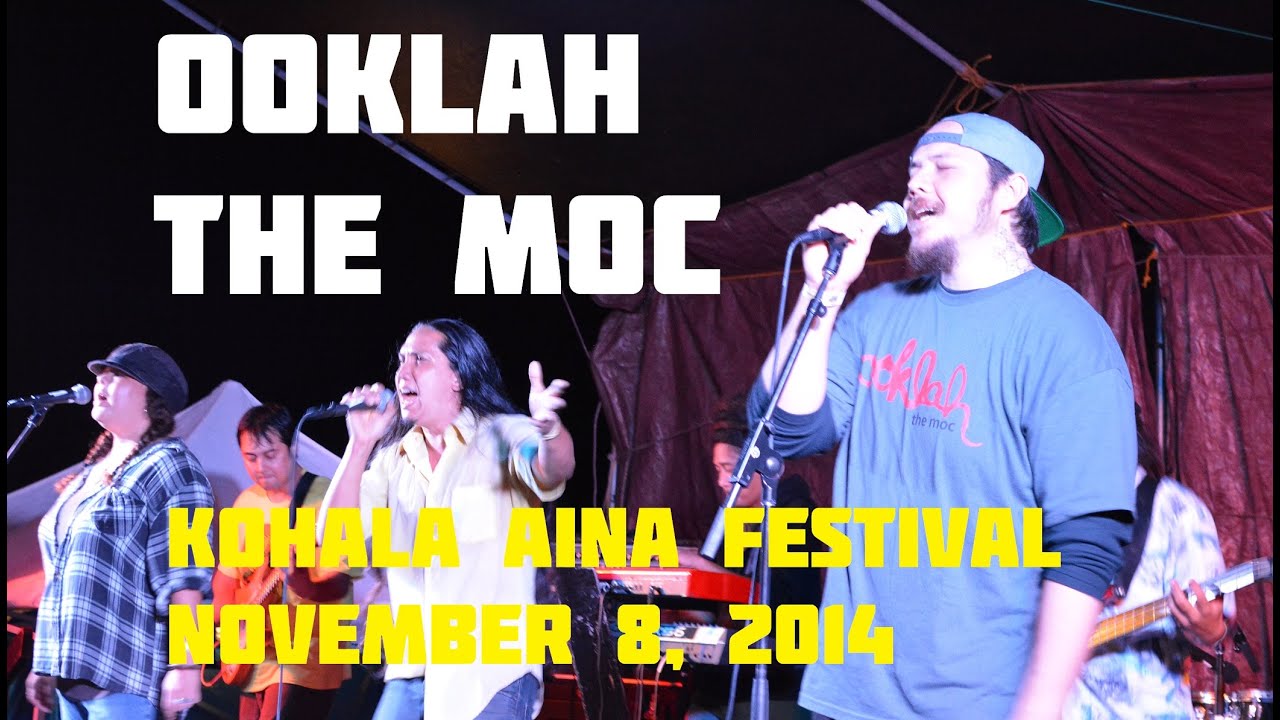 Ooklah the Moc at Kohala Aina Festival 2014