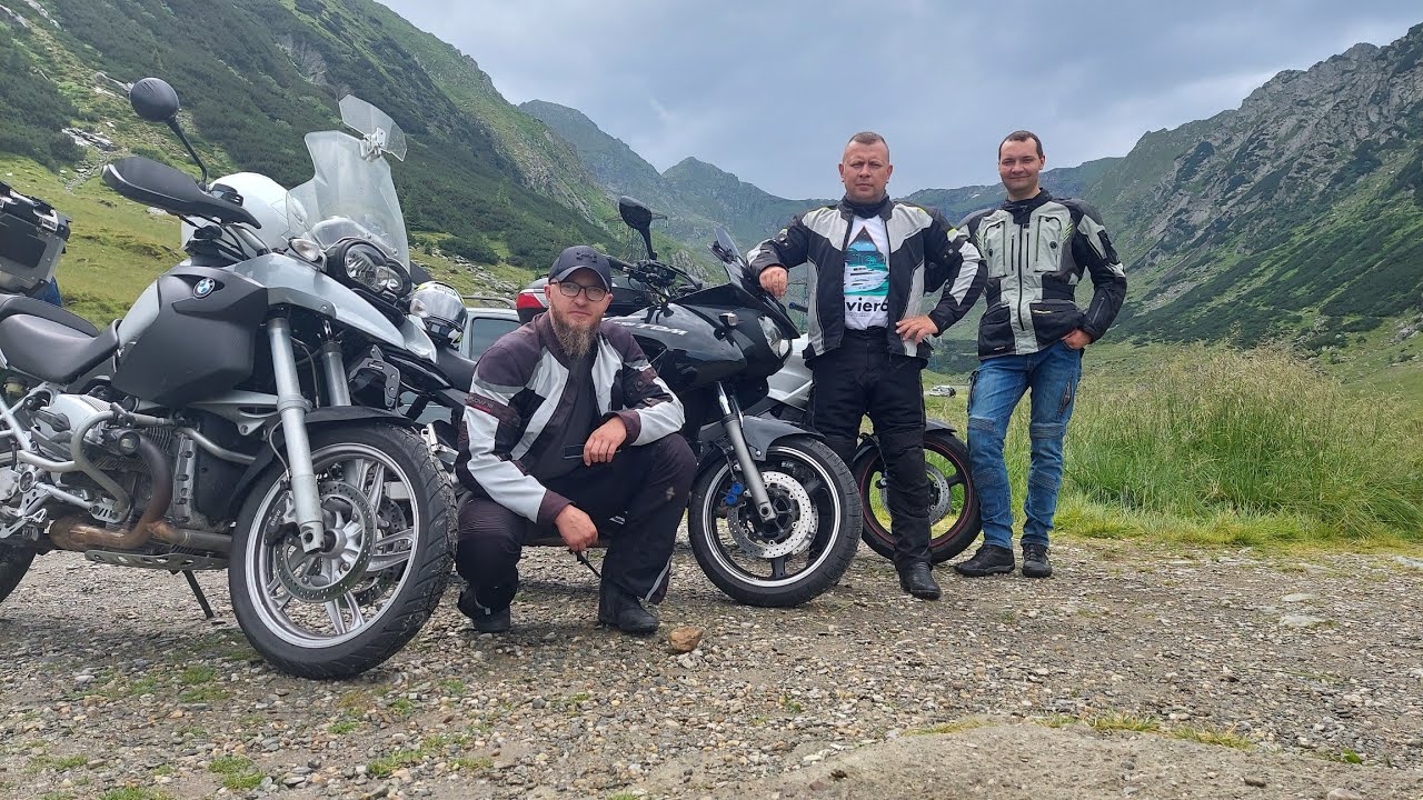 RUMUNIA motocyklem Lipiec 2022. Yamaha TDM900 x2 oraz BMW R1200GS.