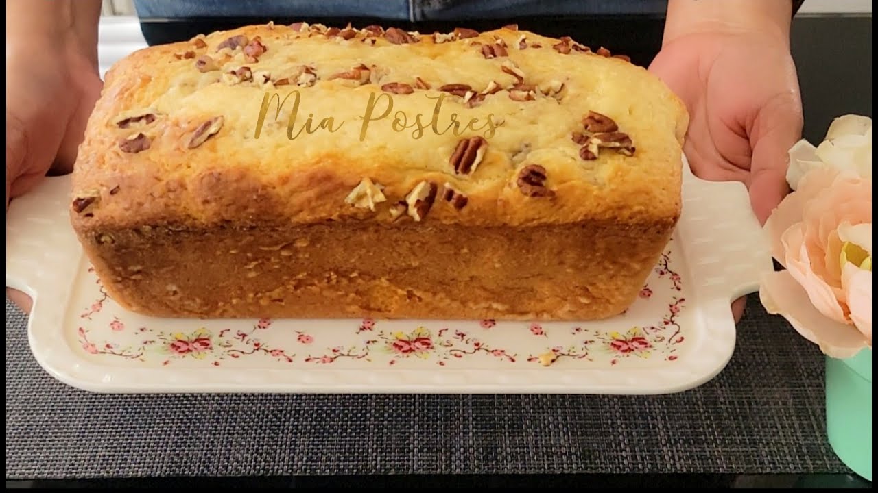 PANQUE DE PLATANO!! 🍌 pastel de plátano, receta facil para tus ventas ✅️