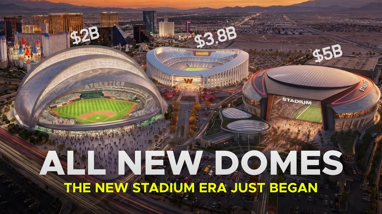 🇺🇸 8 NEW DOMED Stadiums Coming Soon! (August 2026 Update)
