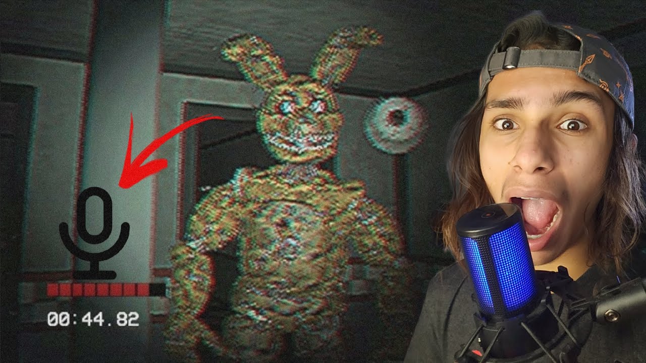 SPRINGTRAP CAN HEAR MY MIC!! USING SOUNDBOARD!