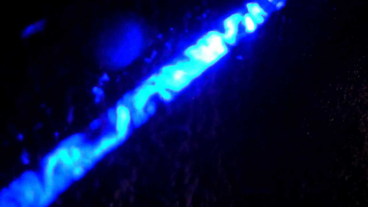 1W Blue Laser + Snow