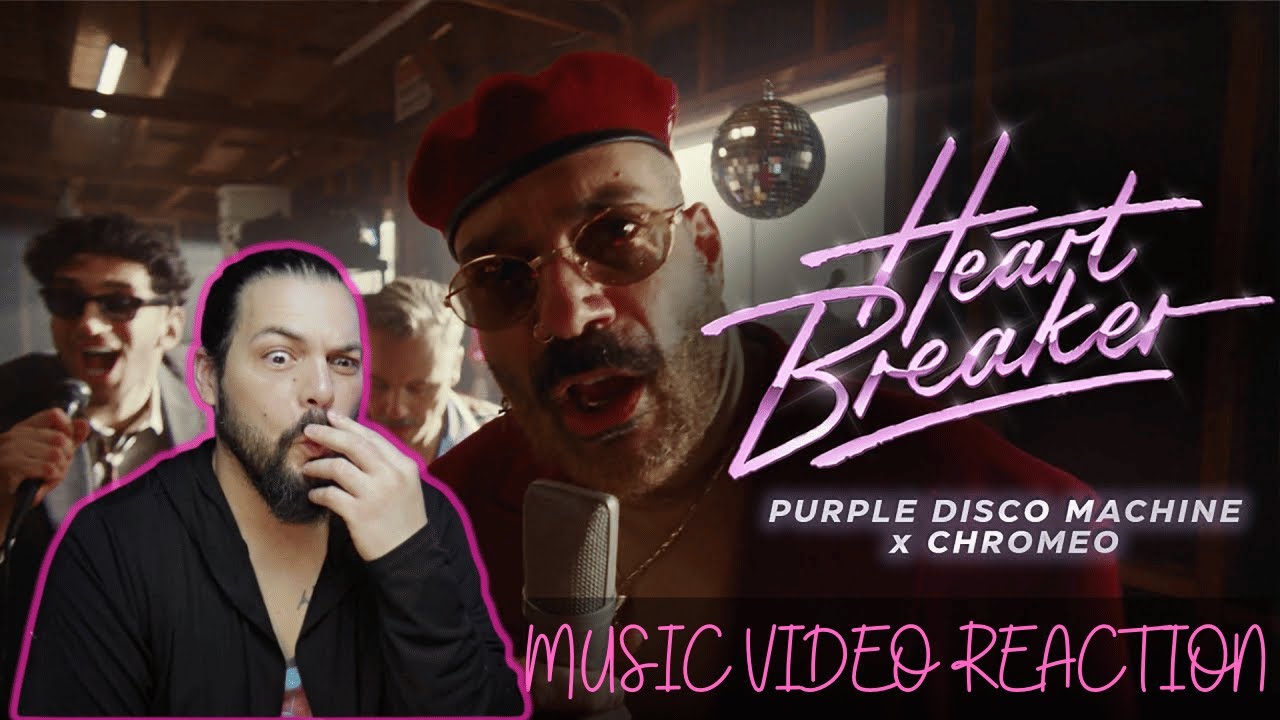 Purple Disco Machine, Chromeo - Heartbreaker - First Time Reaction