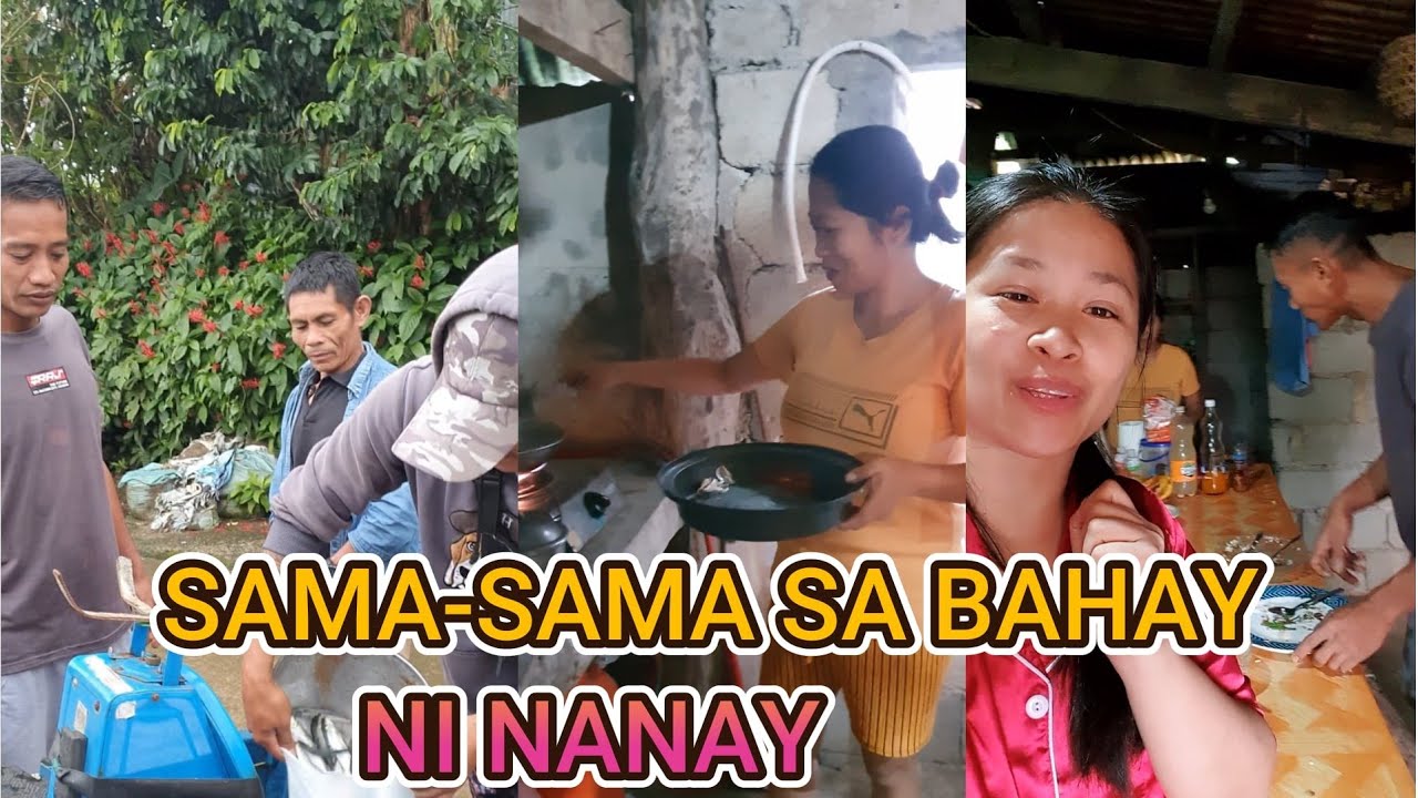 ANDITO YUNG KAPATID AT PAMANGKIN KO SAMA-SAMA KAMI SA BAHAY NG NANAY NAMIN BAGO BUMALIK NG ROMANIA