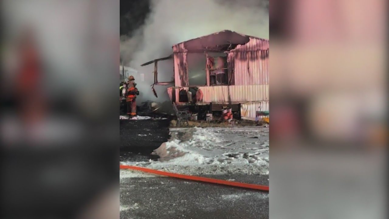 2 people displaced, 1 cat dead after trailer fire | 28/22 News