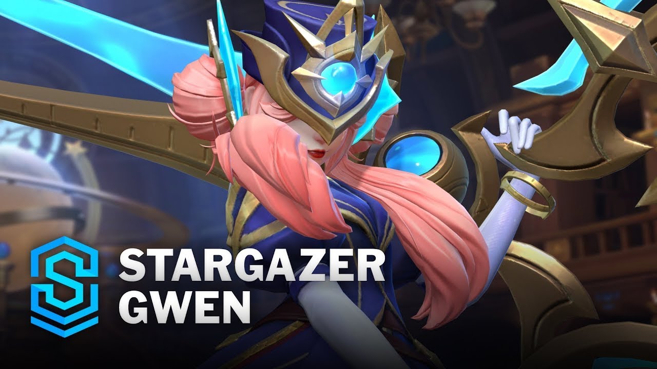Stargazer Gwen Wild Rift Skin Spotlight