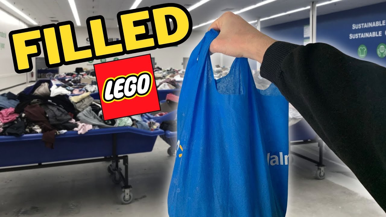 Я нашёл полный пакет ретро-LEGO в Goodwill Bins