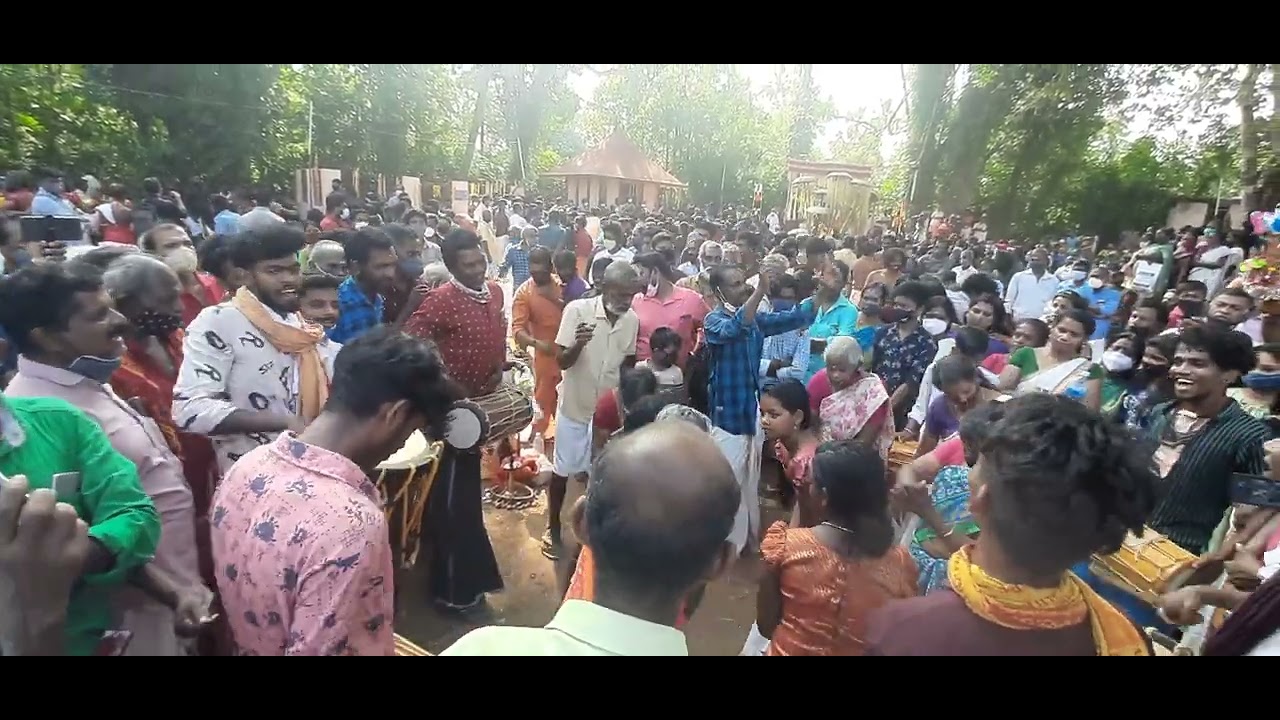 കുംഭഭരണി കാഴ്ചകൾ @കുറുമാലിക്കാവ് 2022(08/03/2022)