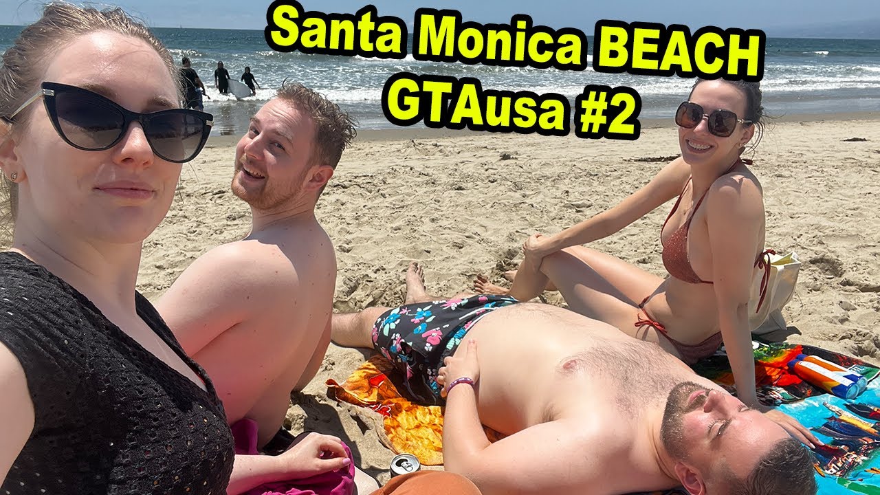 GTA-s tengerpartra jöttünk ! Santa Monica Beach + Nitro Pepsi kóstolás | GTAusa 2. rész
